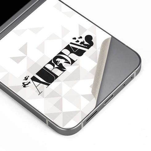 Disney Princess Aurora Chromatic Galaxy Z Flip6 Skin